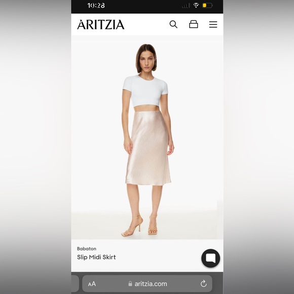 Wilfred Dresses & Skirts - Aritzia Slip Skirt